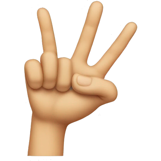 Ok hand sign emoji