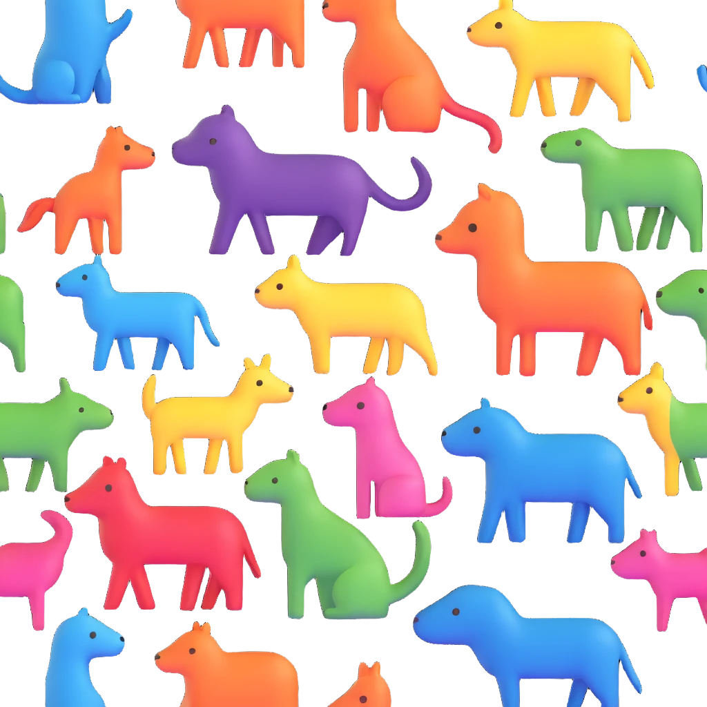 Rainbow Animals emoji