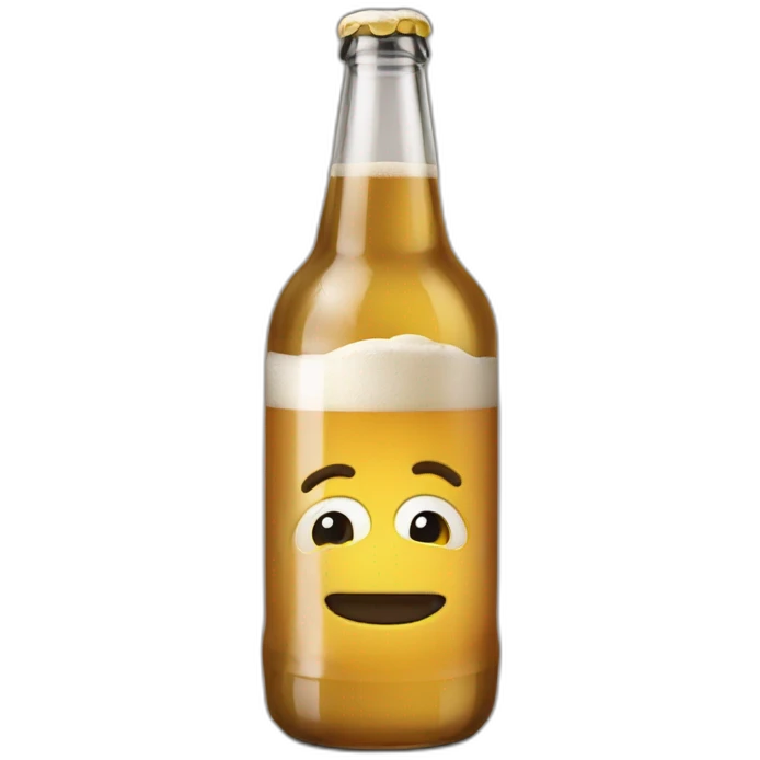 chriac buvant une biere emoji