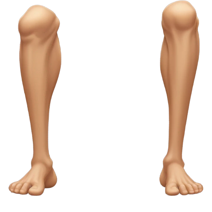 Legs shaking emoji