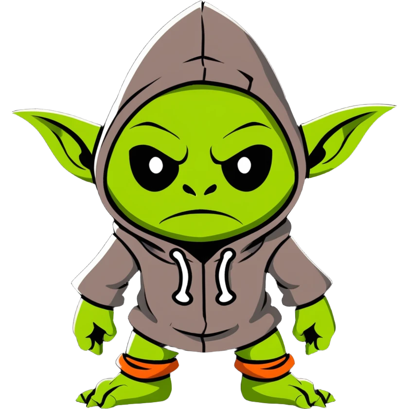 DnD goblin in a hood emoji
