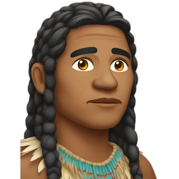 indigenous man emoji