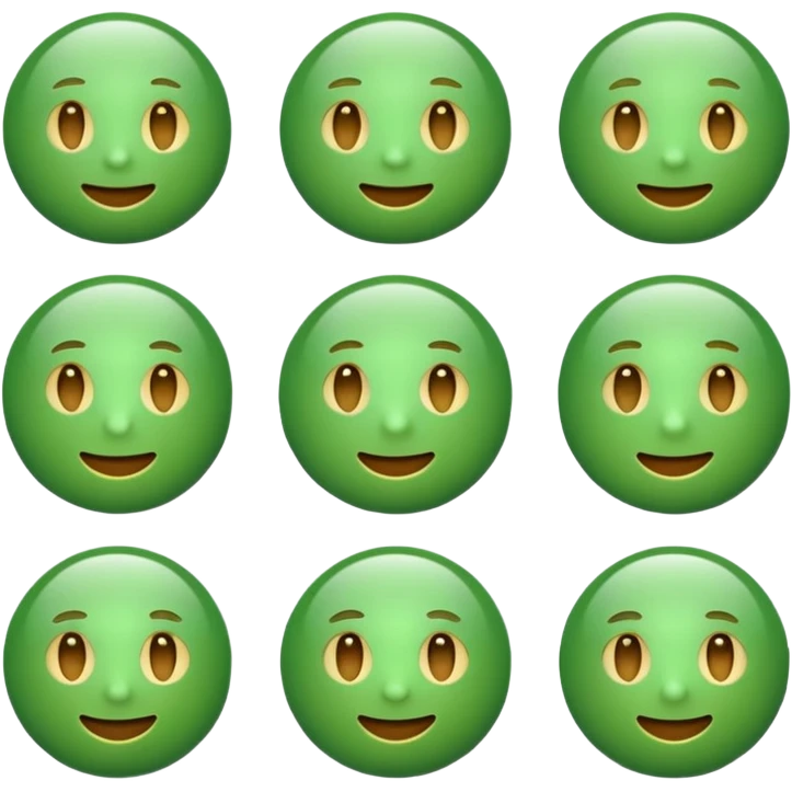 Green imoji emoji