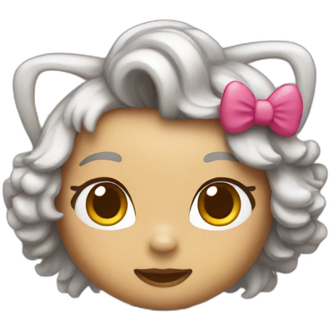 Hello kitty  emoji