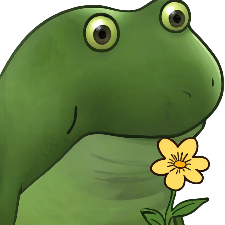 Crespa con una flor en su cabello  emoji