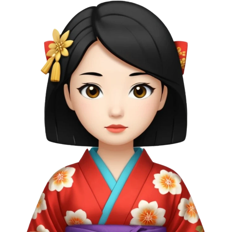 japaneses old culture woman emoji