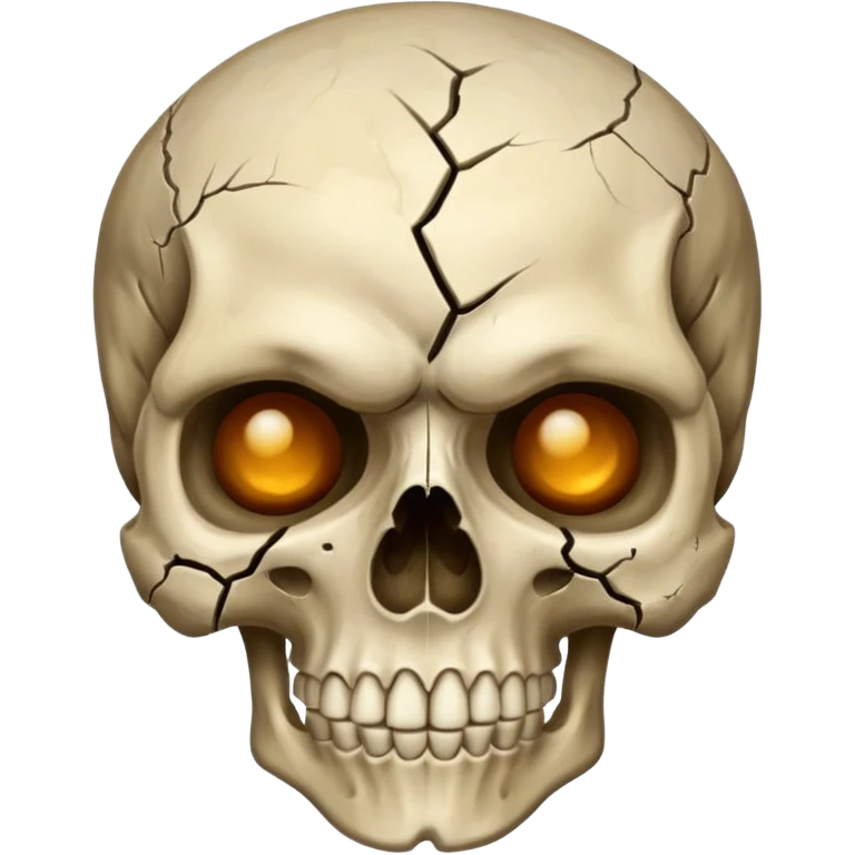 Dangerous skull emoji