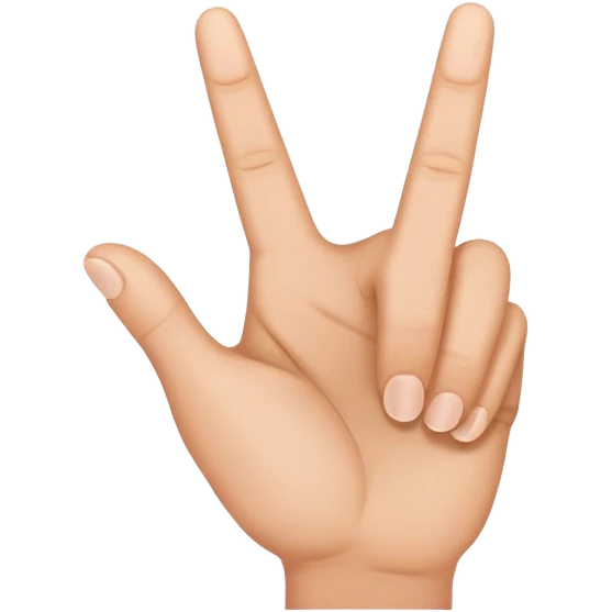 hand-sign 3 emoji