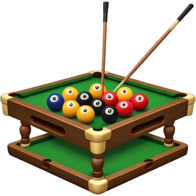 Snooker emoji