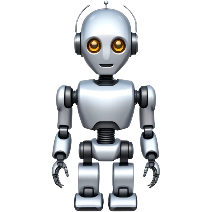 Je veux imoji un robot intelligence artificielle  emoji