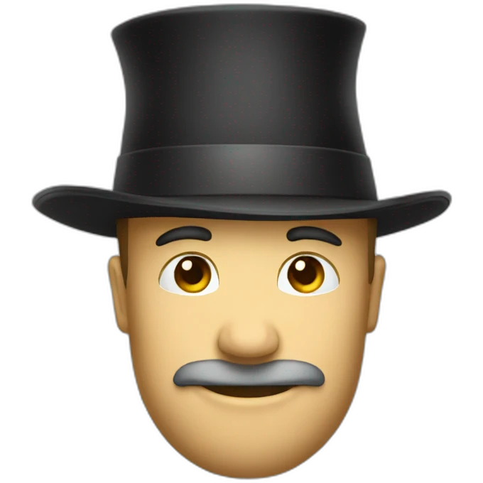 tall hat emoji