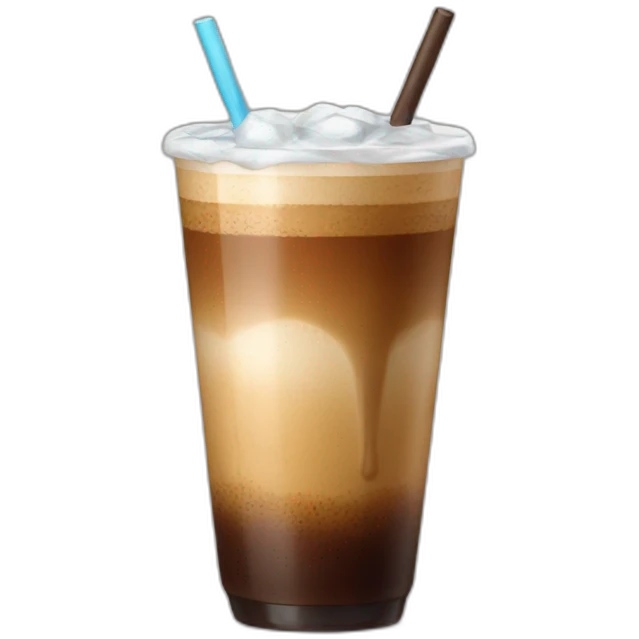 Cold coffee emoji