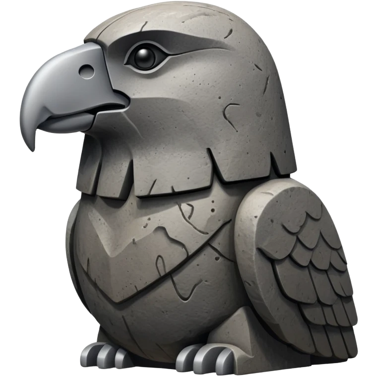 Eagle moai emoji emoji