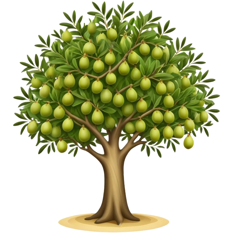 Fig and olive tree emoji