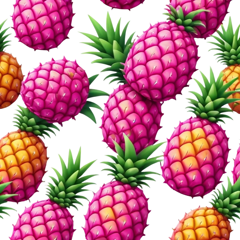 Piña rosa emoji