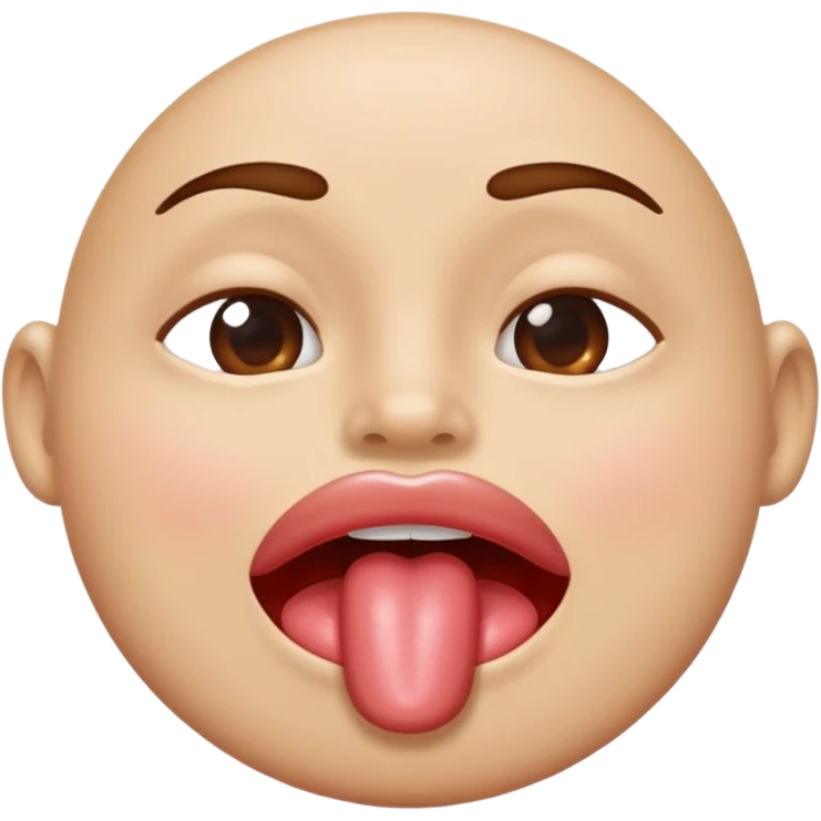 toung licking lips emoji