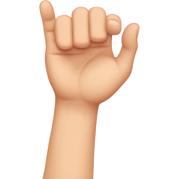 Pinky promise emoji
