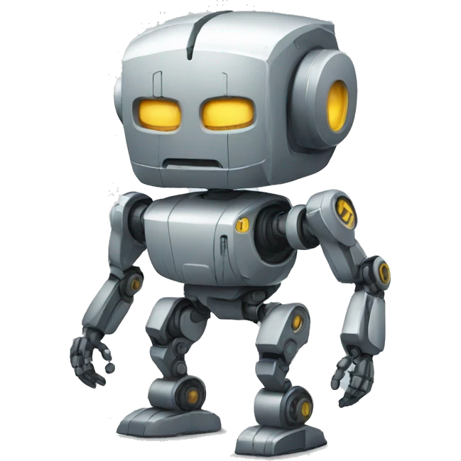 weak robot emoji