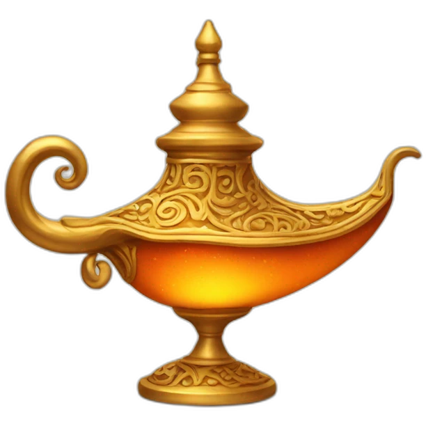 aladdin's lamp emoji