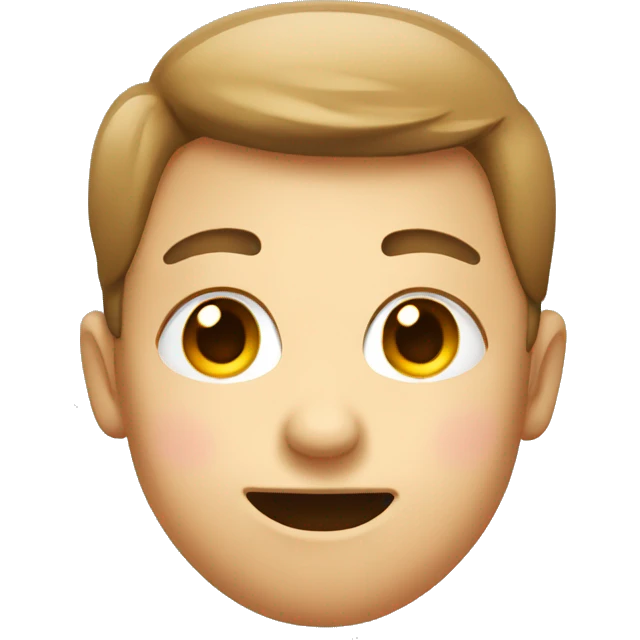 Face blushing  emoji