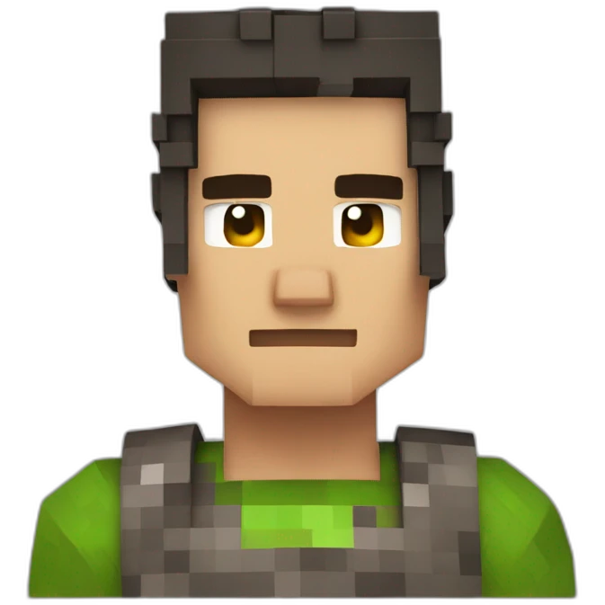 Personnage Minecraft emoji