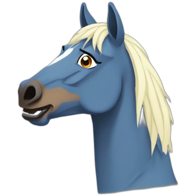 bojack horseman the horse emoji