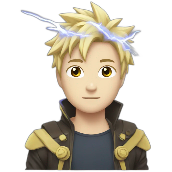 lightning,cool,anime emoji