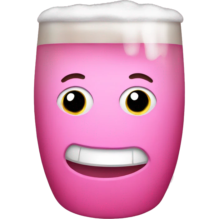 pink beer emoji