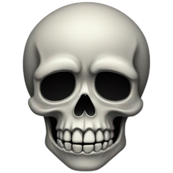 crying skull emoji