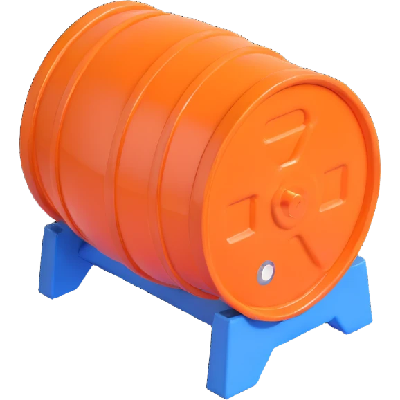 orange road construction barrel emoji