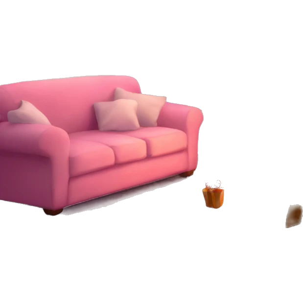 cozy evening pink christmas mood emoji