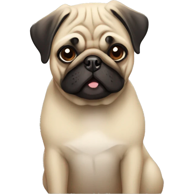 Pug emoji