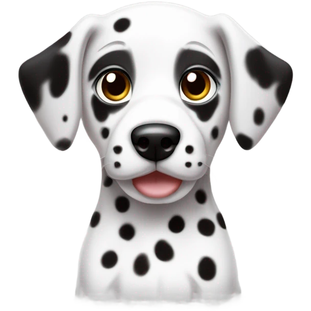 Dalmatian puppy   emoji