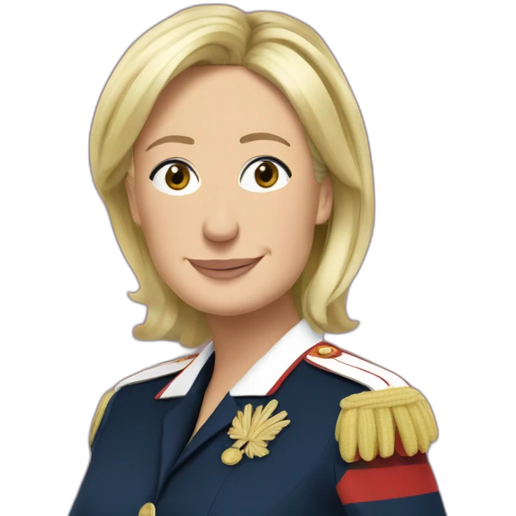 marine le pen emoji
