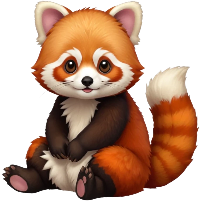 Red panda emoji