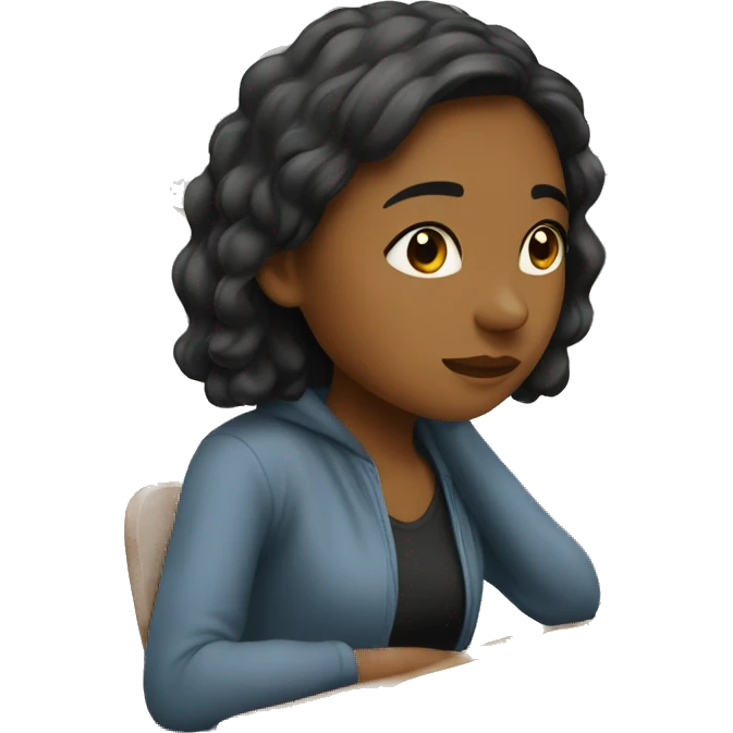 a girl waiting for her boyfriend emoji