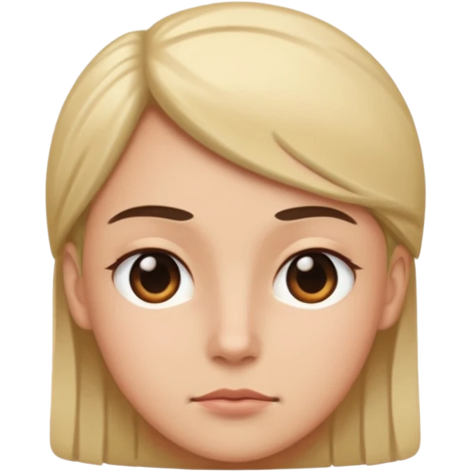 Person giving a side eye and being judgy emoji