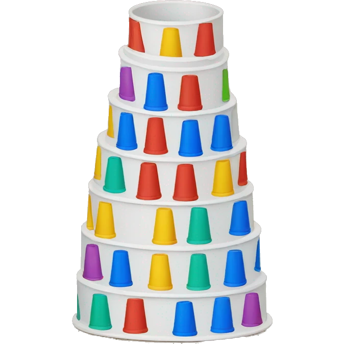 cup stacking emoji