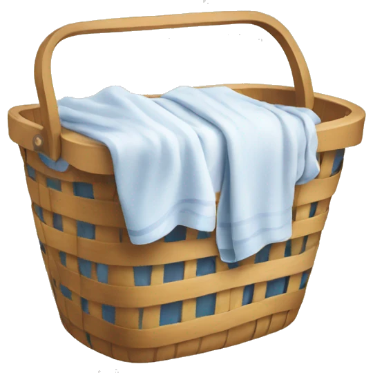 laundry basket  emoji