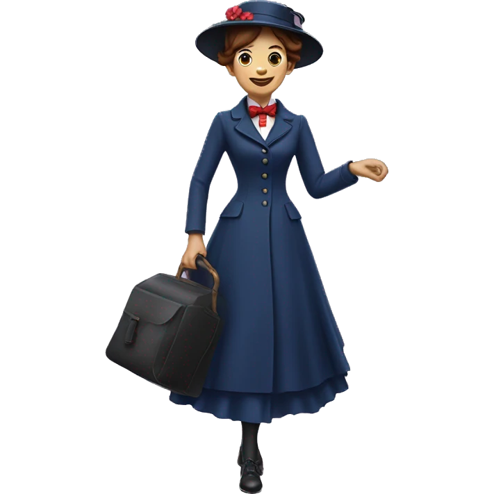 full-length Mary Poppins emoji