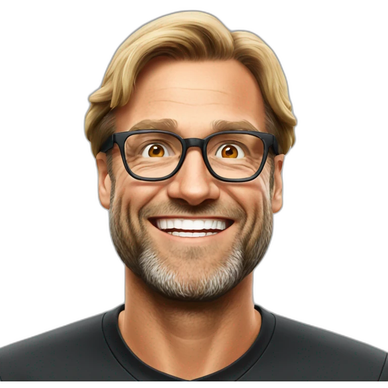 Klopp happy emoji