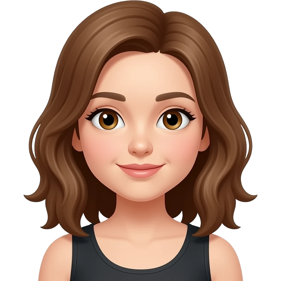 A girl emoji