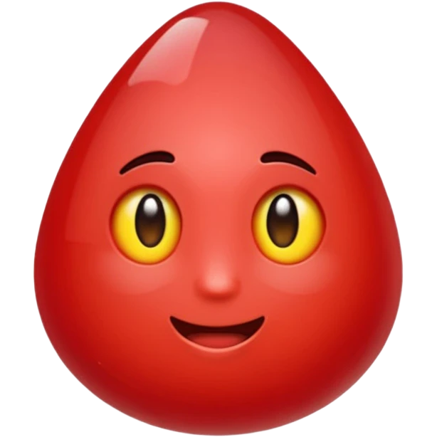 Emoji de una piedra rubí rojo emoji