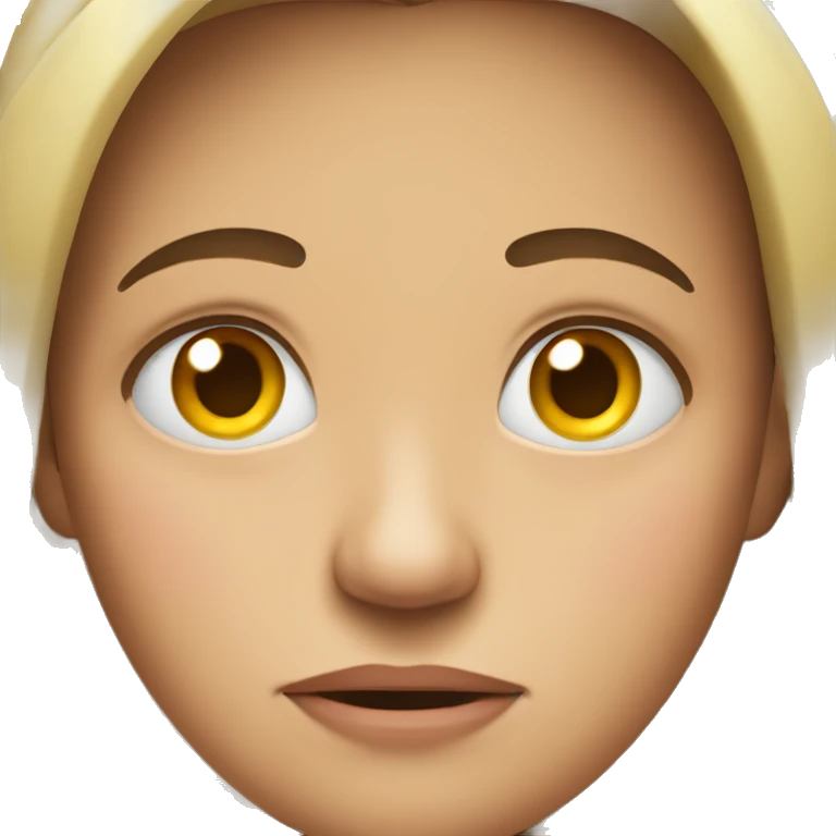 Someone who looks very displeased emoji