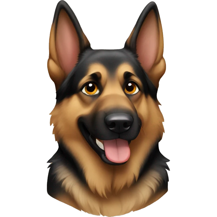 german shepard emoji