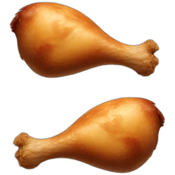 chicken drumstick emoji