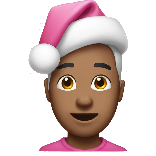 Pink Christmas  emoji
