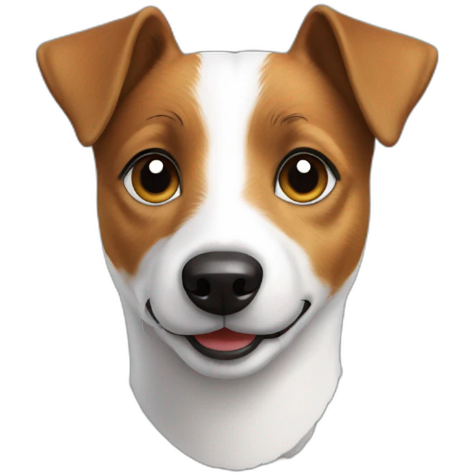 A Jack Russell Terrier emoji