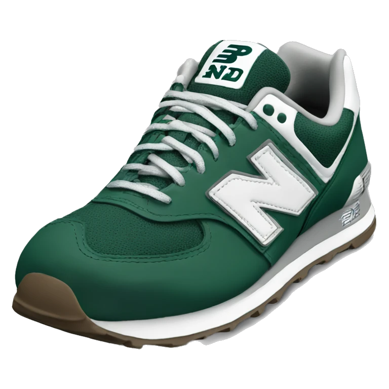 Dark green and white New Balance Shoe emoji