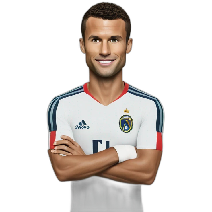 Macron sur Ronaldo emoji